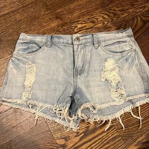 Distressed Shorts